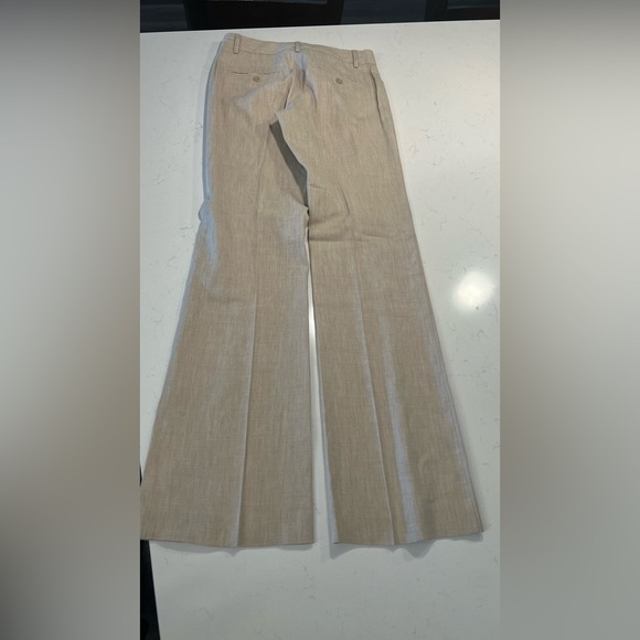 Express Design Studios Linen Blend Flare Pants Size 0 - Picture 1 of 10